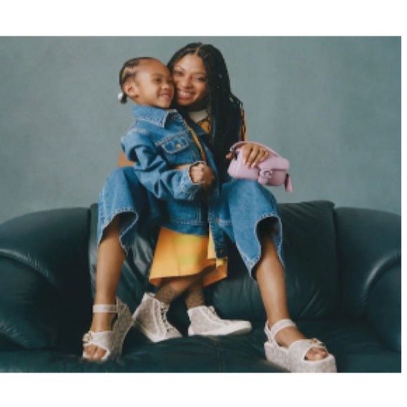 COACH Pillow Tabby Shoulder Bag 18 Ice Purple - Picture 4 of 4